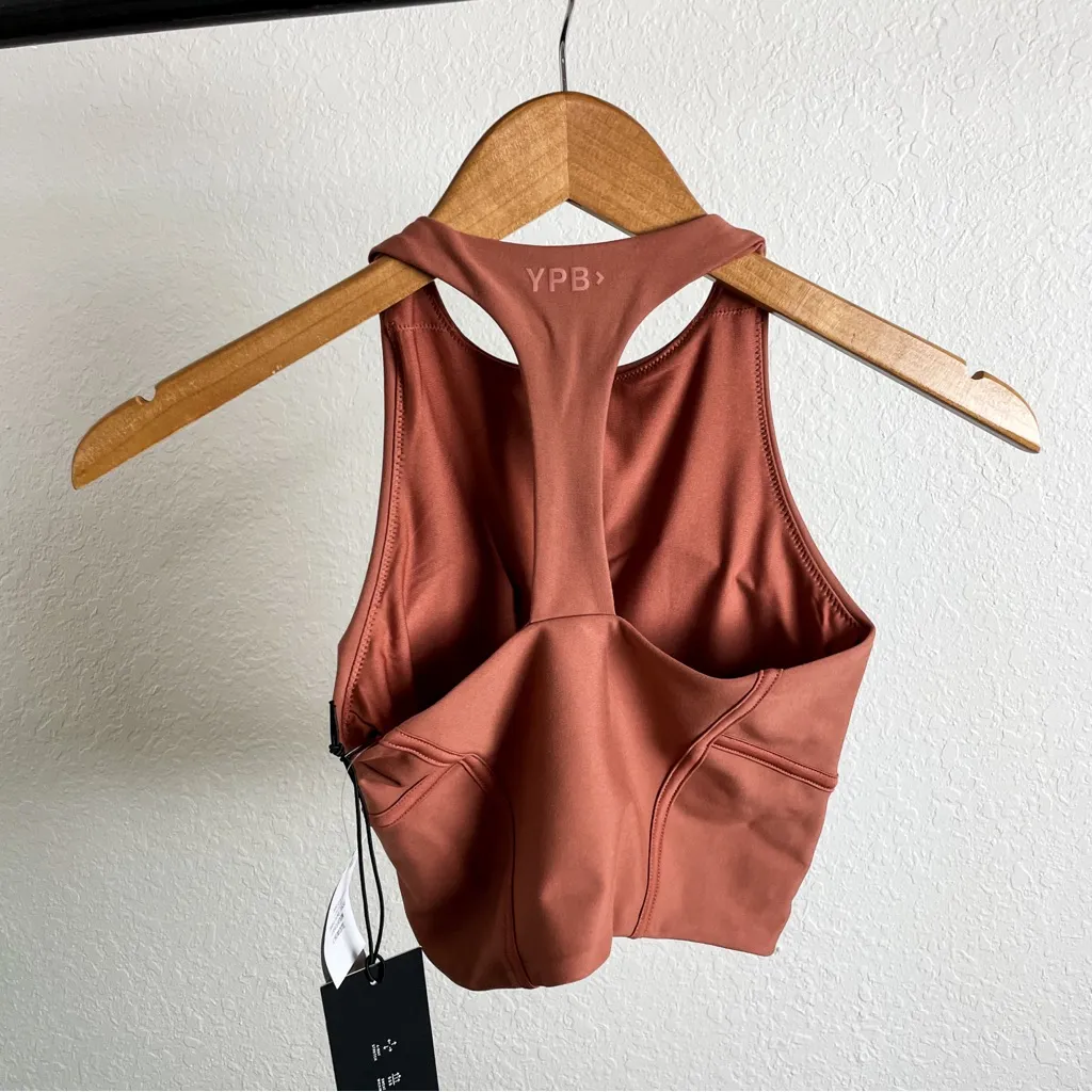 NWT Abercrombie & Fitch YPB SculptLux High Neck Corset Slim Tank Size XXS - Image 8