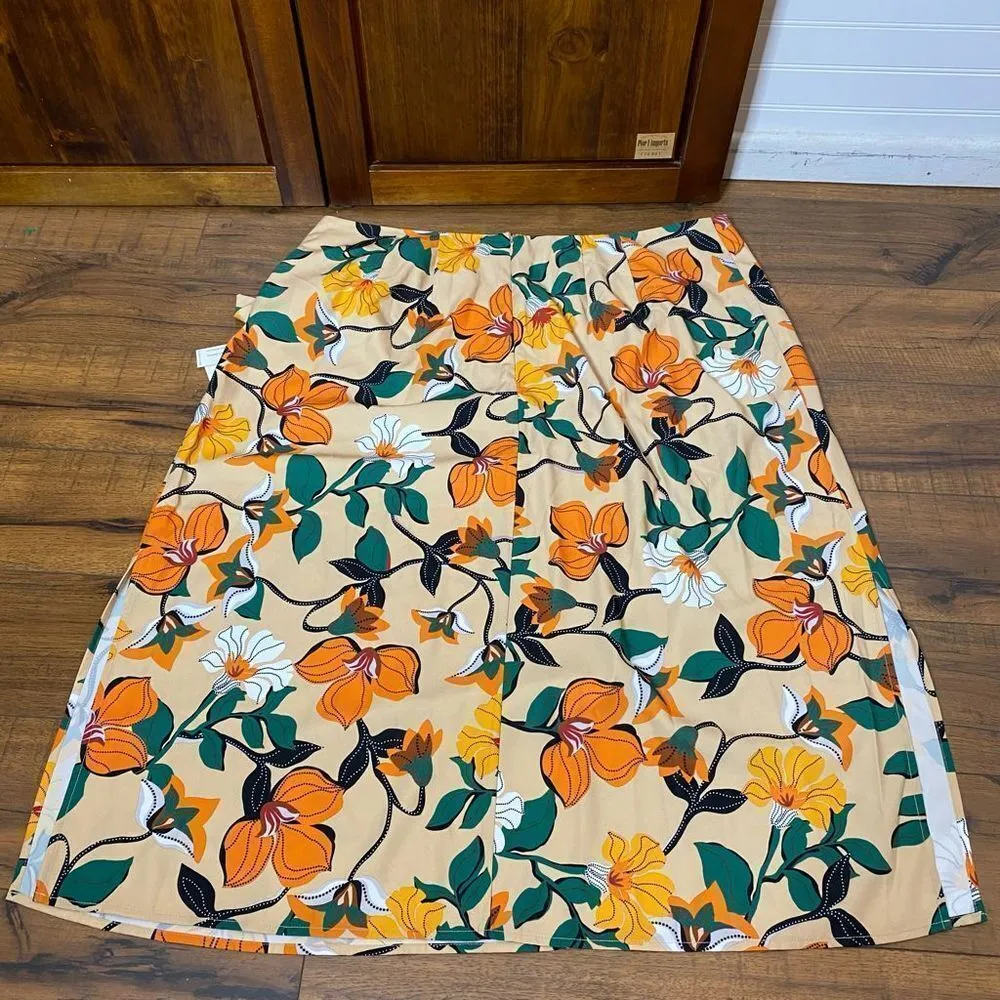 Eloquii Tropical Floral Skirt - Image 5