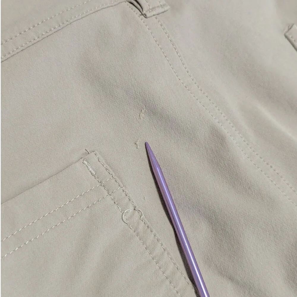 The North Face Roll Up Hiking Pants Khaki Gorpcore Gorp Outerwear Camping Tan - Image 7