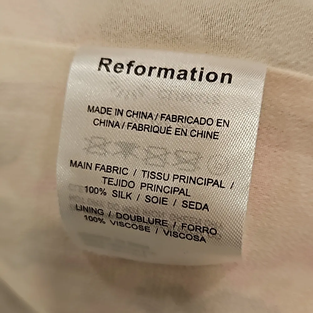 💕REFORMATION💕 Genesis Silk Dress ~ Giverny Floral Print 100% Silk 12 NWT - Image 16