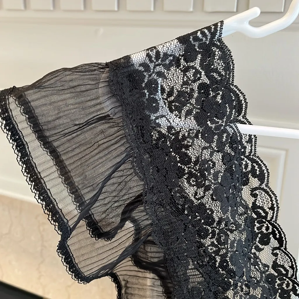 Joan Collins vintage teddy size Large Black - Image 3