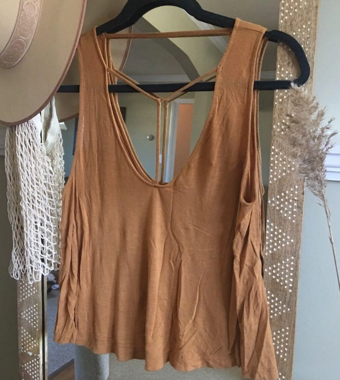 Forever 21 Contemporary Mustard Tank - Image 2