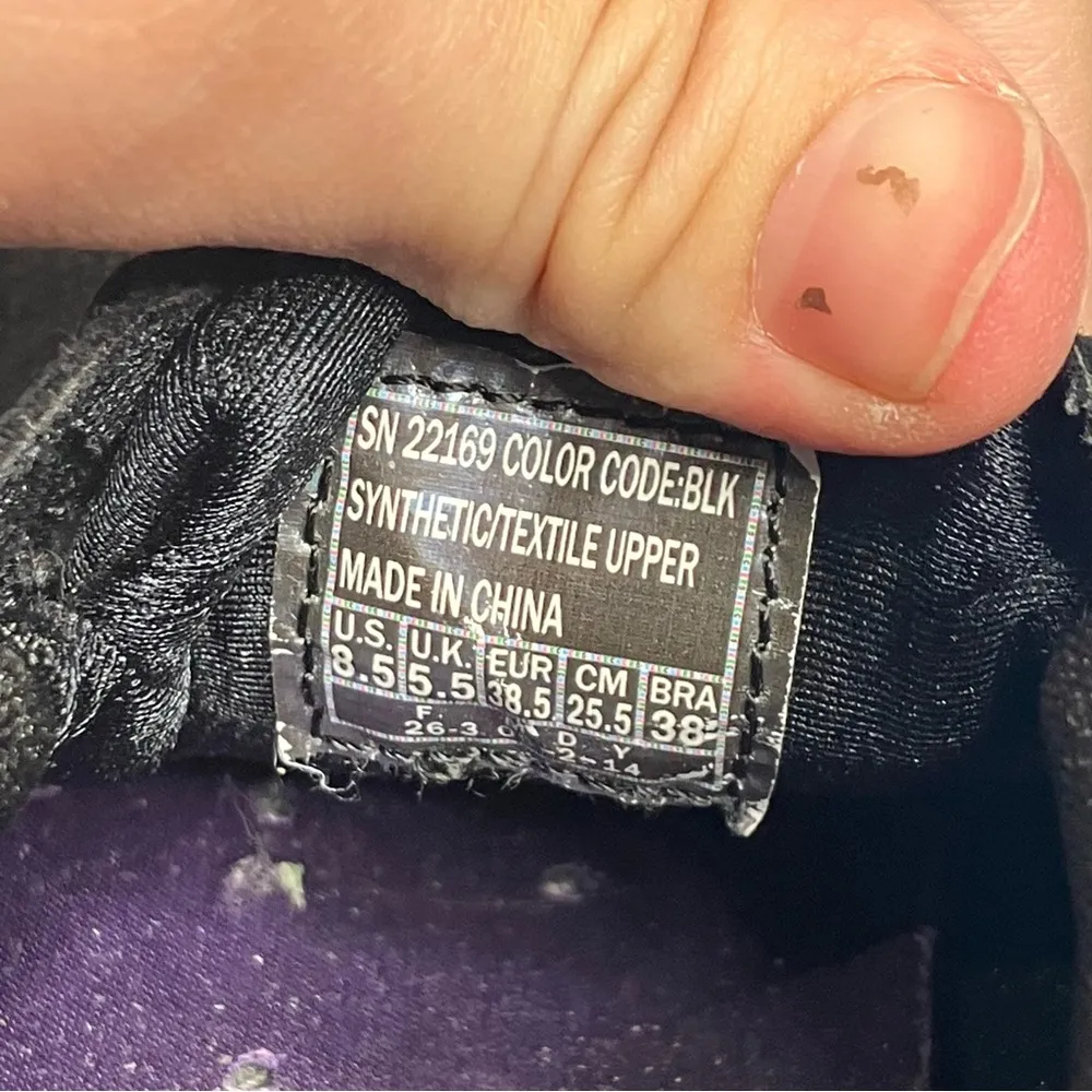 Skechers‎ gratis in motion sneakers black gray women’s size 8.5 casual walking - Image 10