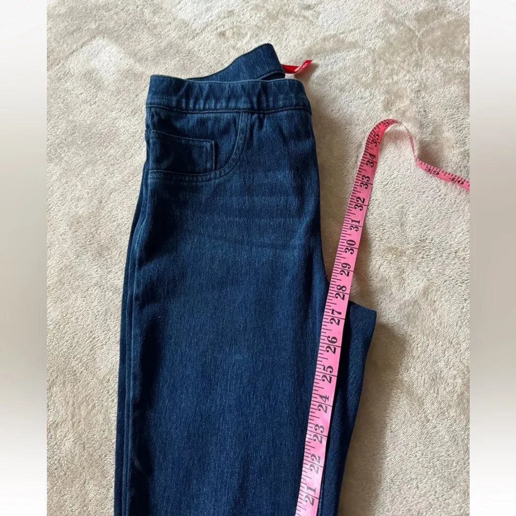 Spanx‎ Women’s Pants Jean-ish Ankle Legging Dark Wash Control Skinny Sz M - Image 9