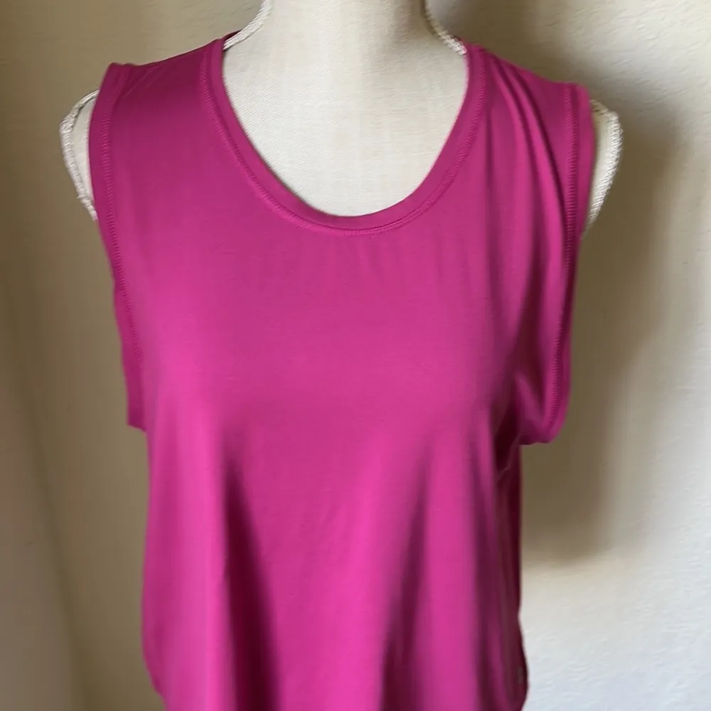 X by GOTTEX Open Back Tank Top Size Large - Image 5