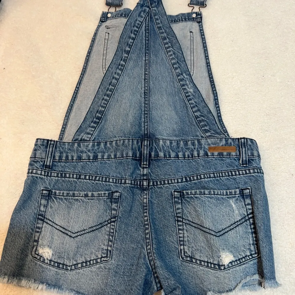 O'neill Shortall Womens Size 7 Jumpsuit Denim Distressed - Image 5