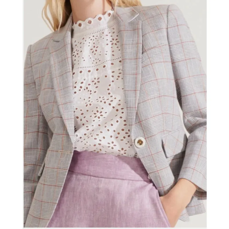 Veronica Beard Schoolboy Dickey‎ Blazer Size 14 New with Tags - Image 6