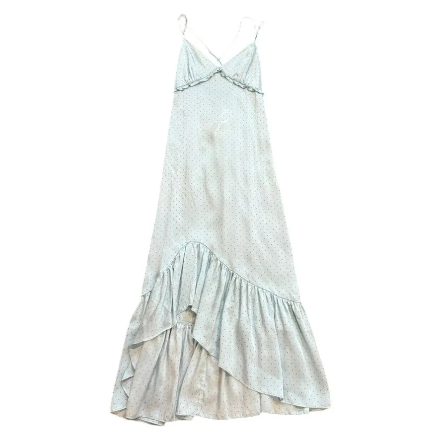 Cinq à Sept Lizzia Tie Back Dress in Blue, Size US 4 - Image 4