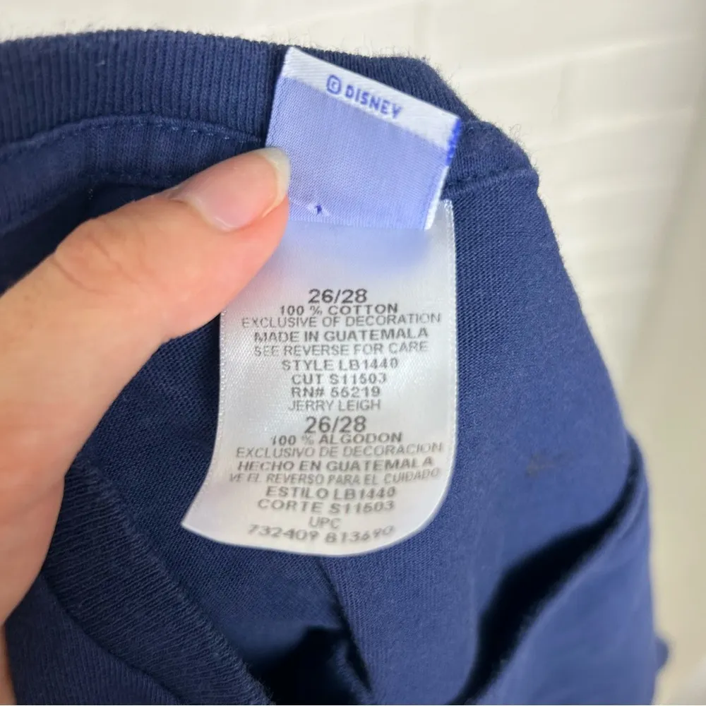 Vintage Disney Tigger Navy Cotton Short Sleeve T Shirt Plus Size 26/28 - Image 5