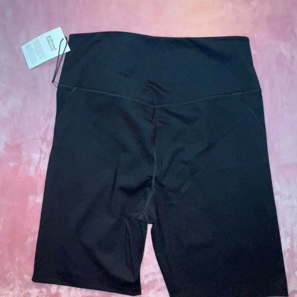 Girlfriend Collective Compressive Pocket Run‎ Short Black NWT Size XXXL - Image 3