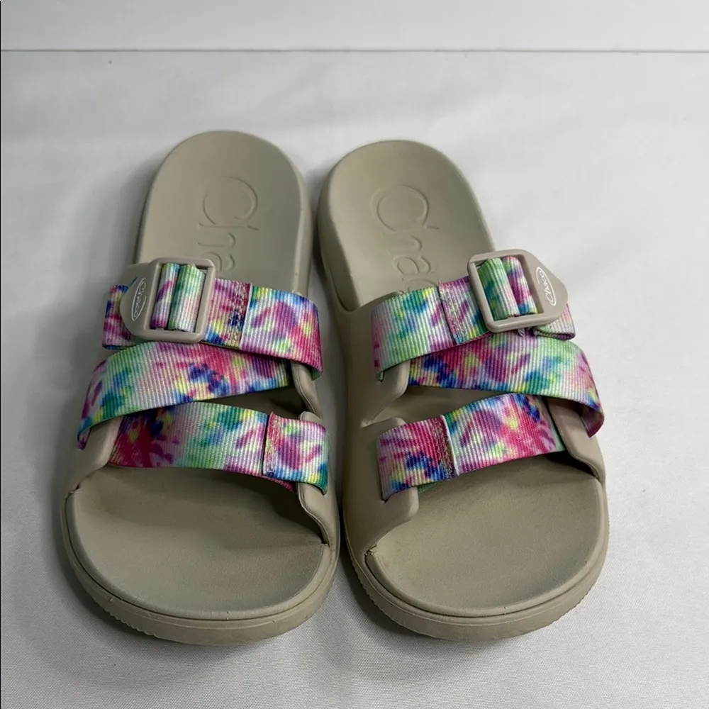 Chaco Multicolor Tie-Dye Sandals - Image 3