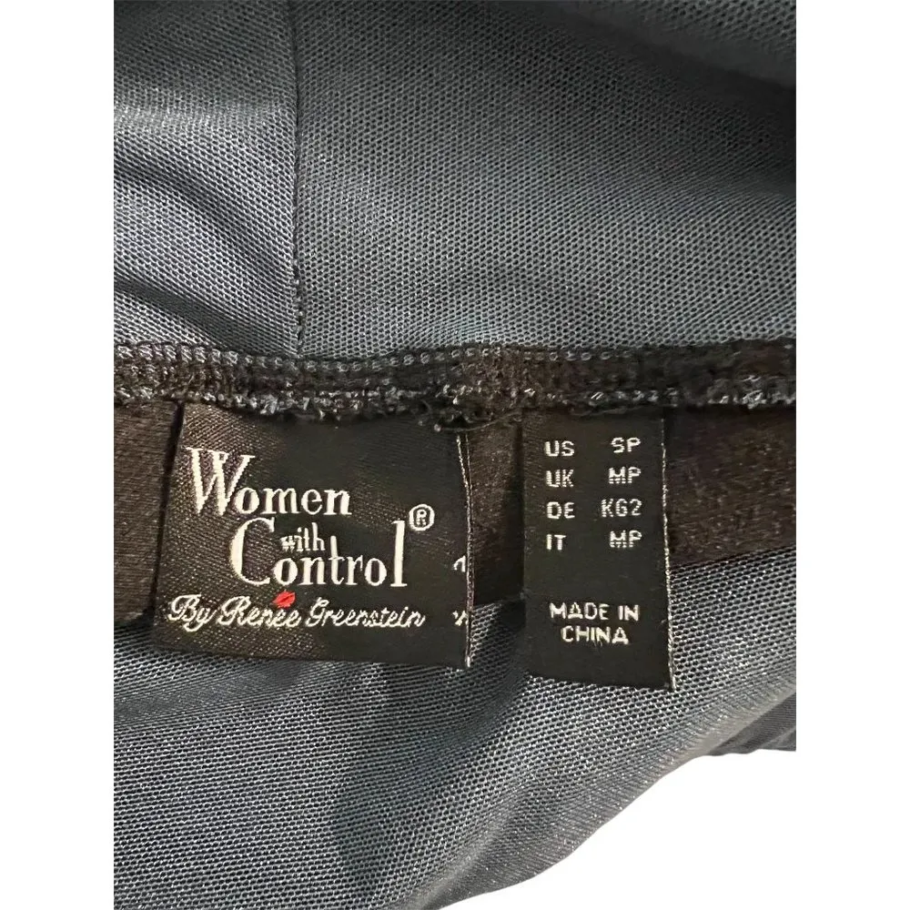 Women With Control Renee Greenstein Jeans Black Embroidered trim down side SP Size undefined - Image 4