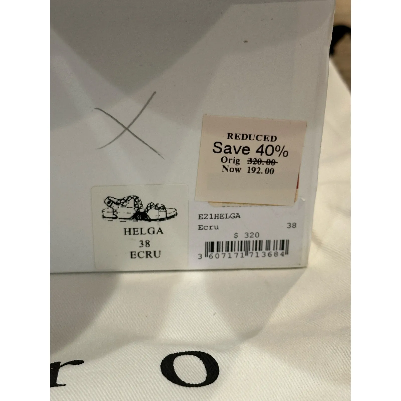 NEW Sandro Helga Interwoven Neutral Low-Heel Sandals size 38 - Image 10