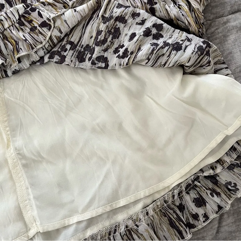 By Together Leopard Print Ruffle Trim Mini Dress, Sz S - Image 14