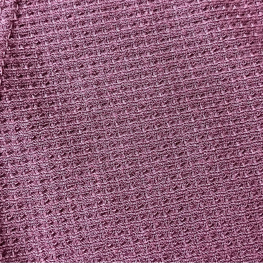 Athleta Purple Waffle Knit Tank Top Womens Large Relaxed Athleisure Casual - Image 8