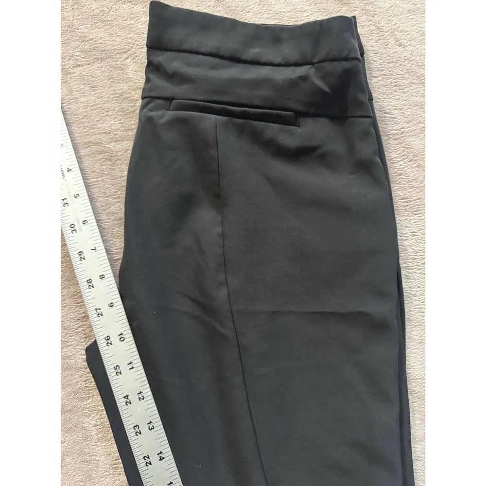 Adrianna Papell Women's Straight Leg Casual‎ Pants Mid Rise Black Size 6 - Image 8