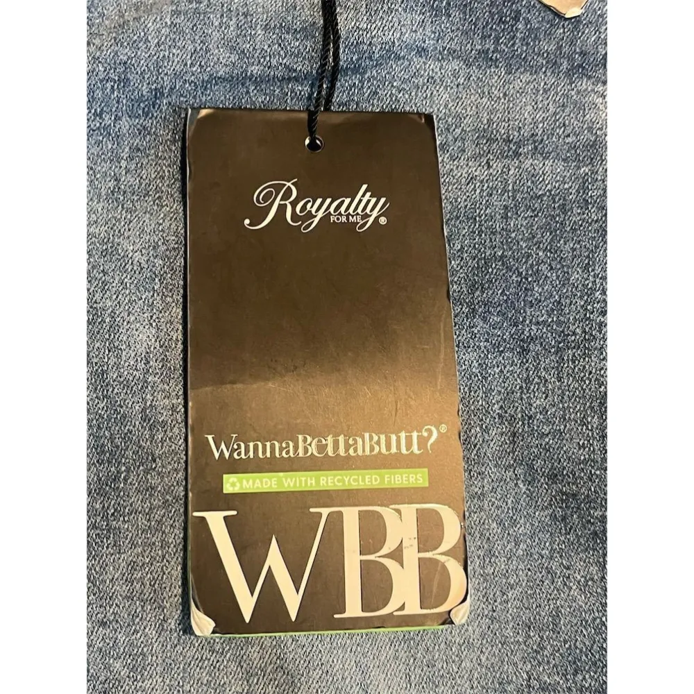 Royalty For Me Skinny Jeans Women's Size 4 WBB Multicolor High-Quality Denim NEW - Image 7