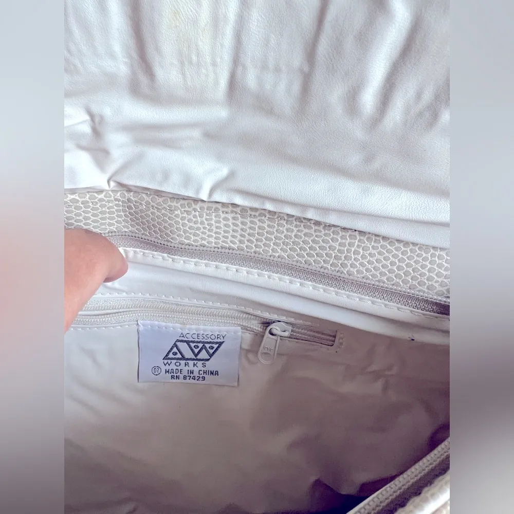 Vintage Accessory Works Purse Tan - Image 4