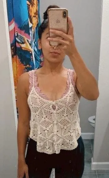Crocheted Top️ - Image 2