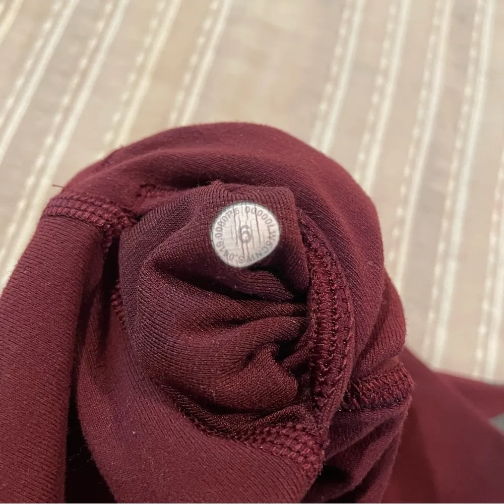 Lululemon Wunder Under High Rise Tight Leggings Lunar New Year Garnet 6 W5CNWS - Image 6