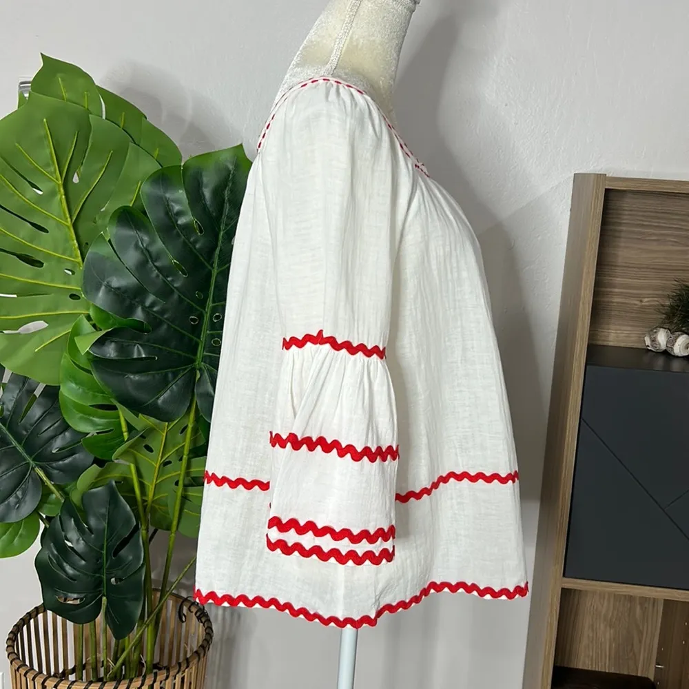 Boho bell sleeve top by see and be seen - Image 3