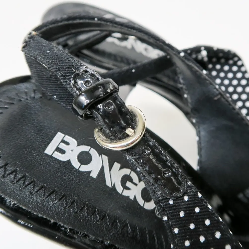 Vintage Y2K Bongo Polka Dot Slingback Pumps - Image 12