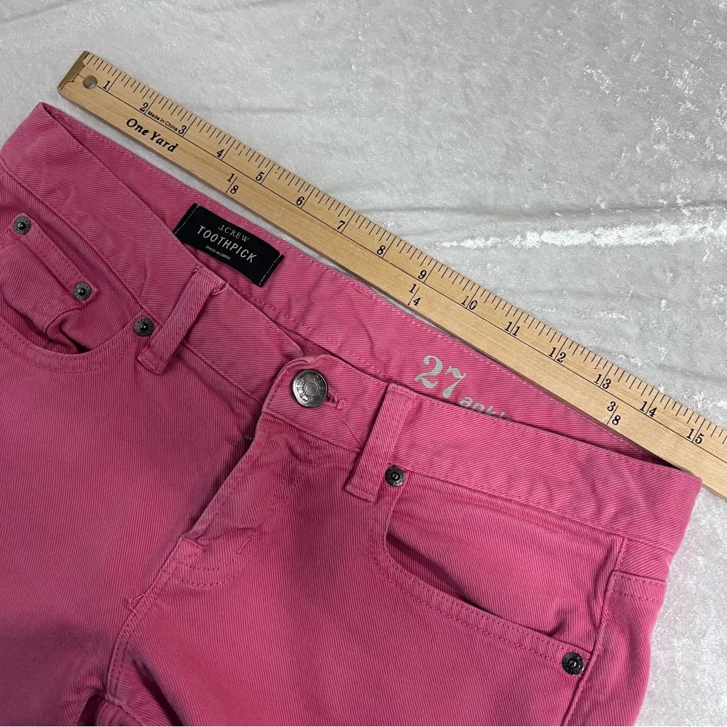 J. Crew toothpick size 27 ankle Women's Jeans - Image 4
