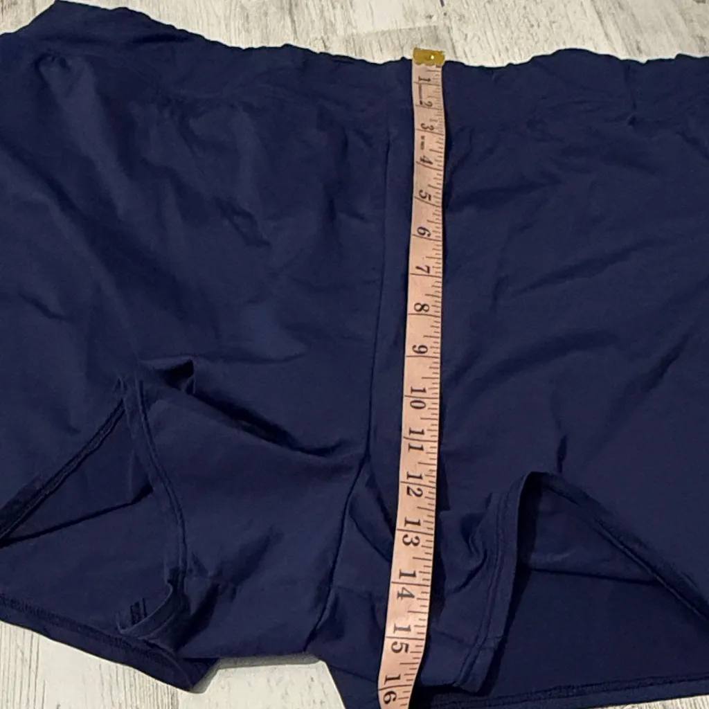 Lands' End Women's Deep Blue Swim Shorts - Image 6
