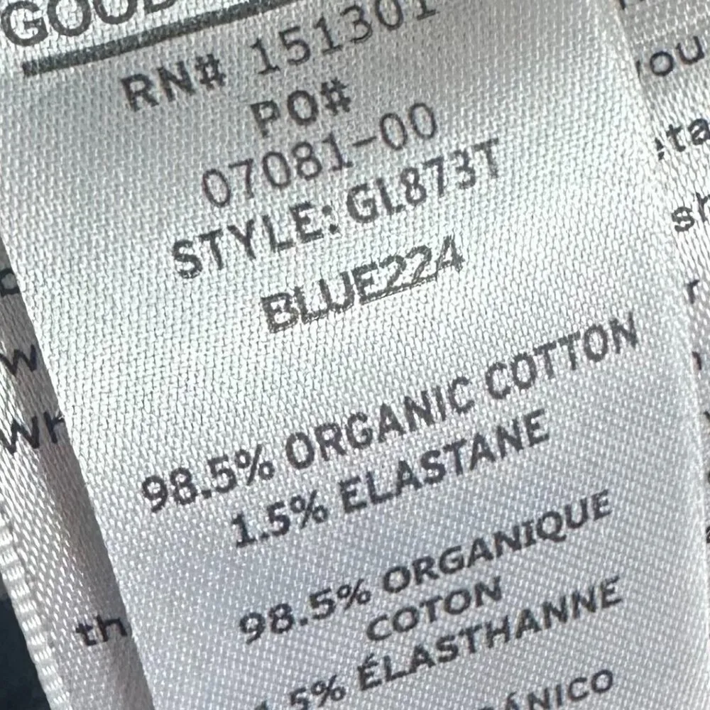 Good American Good Legs Skinny Jeans Dark Wash Classic Stretch Size 00 24 Womens - Image 7