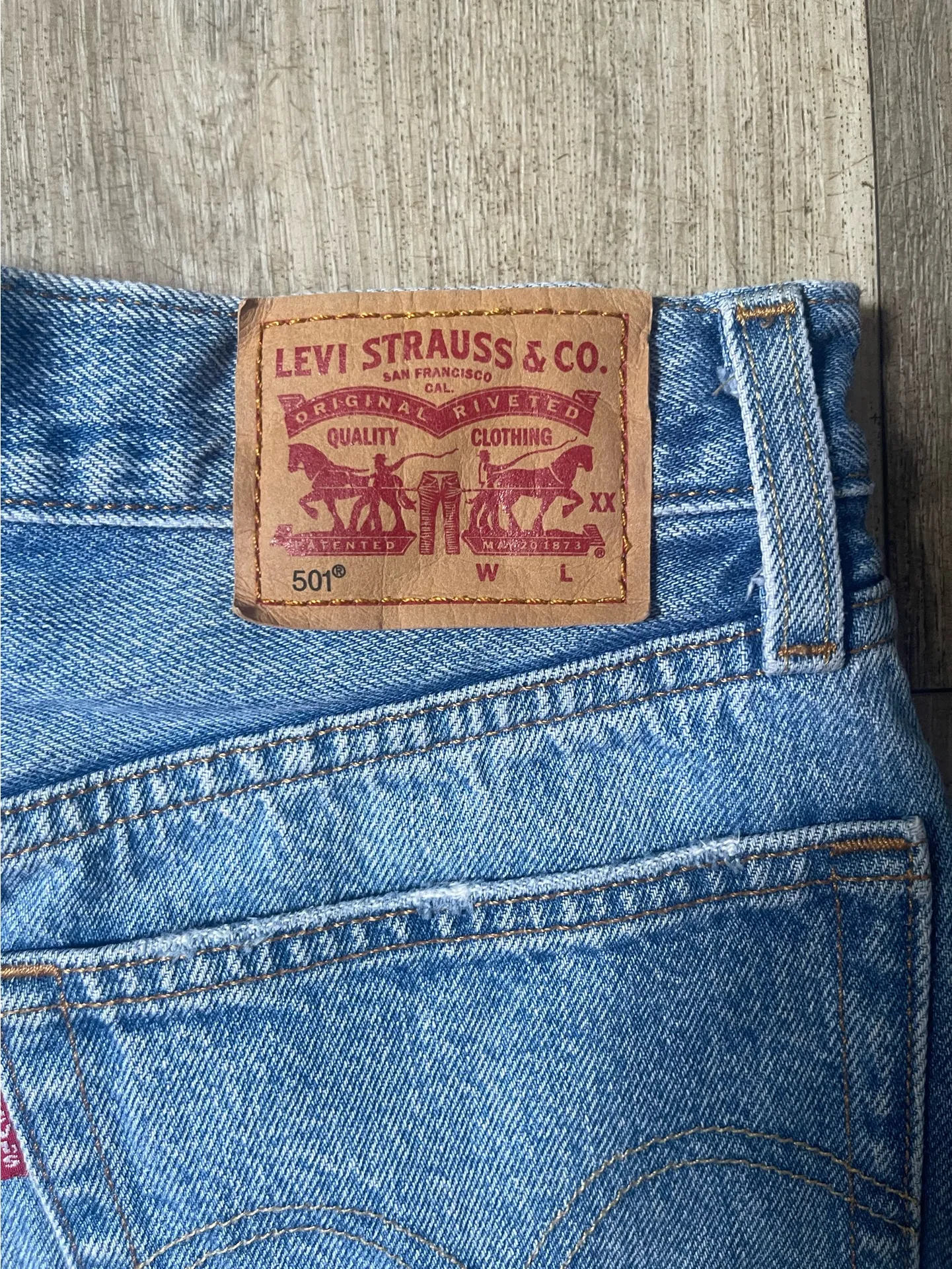 Levi’s Shorts Jean 501 - Image 3