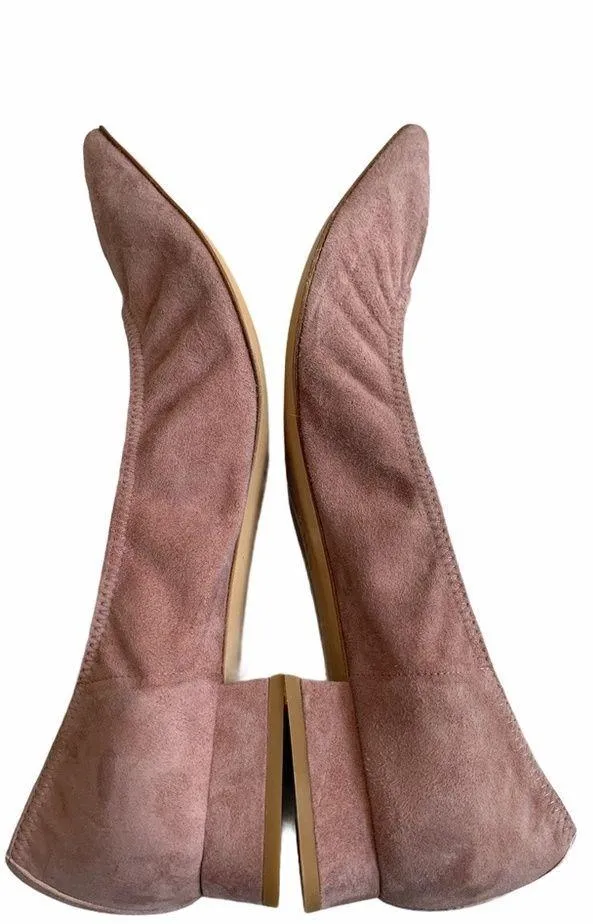 Sesto Meucci Suede Low Heel Pumps, Sz 40.5 - Image 5