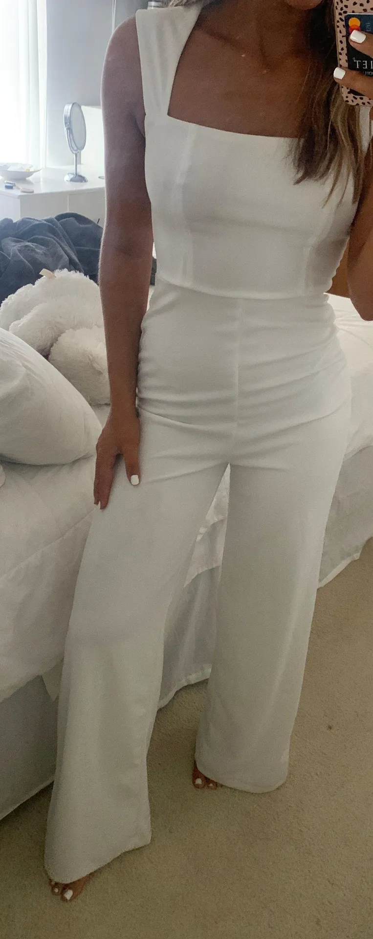 Lulus White Formal Jumpsuit - Image 2