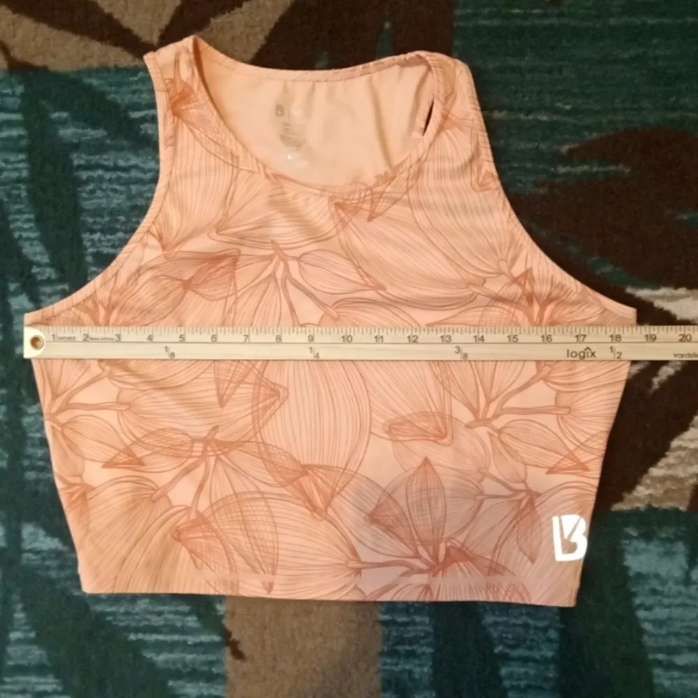 Buff Bunny Crop Sleeveless Crop Tank Top Citrus Work Out Gym Womems XXXL - Image 5