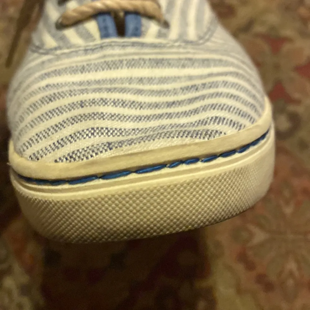 UGG Australia Shoes Womens 8 Eyan Stripe Casual Low Sneakers 1007570 Blue - Image 9