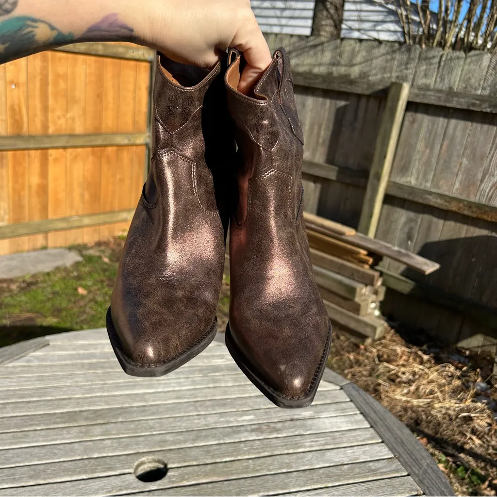 Zodiac  Women's Roslyn Western Booties size 8.5‎ - Image 7