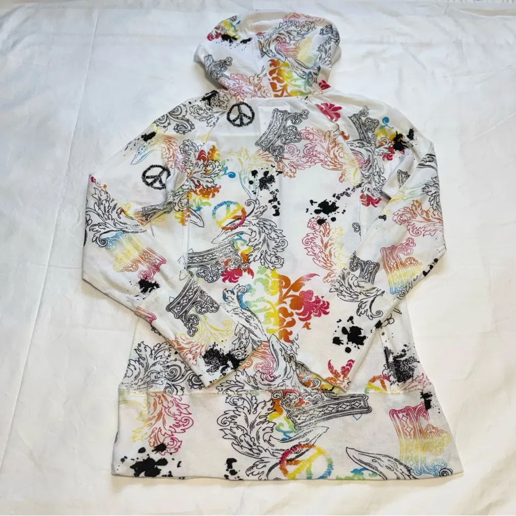 Energie Graffiti Cotton Sweater Women’s XL – Lightweight Streetwear - Image 4