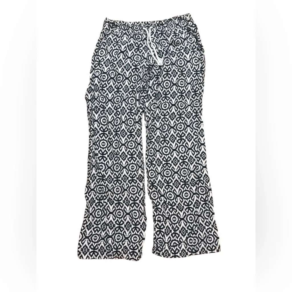 Kiss & Cry Linen Blend Pants Size L - Image 4