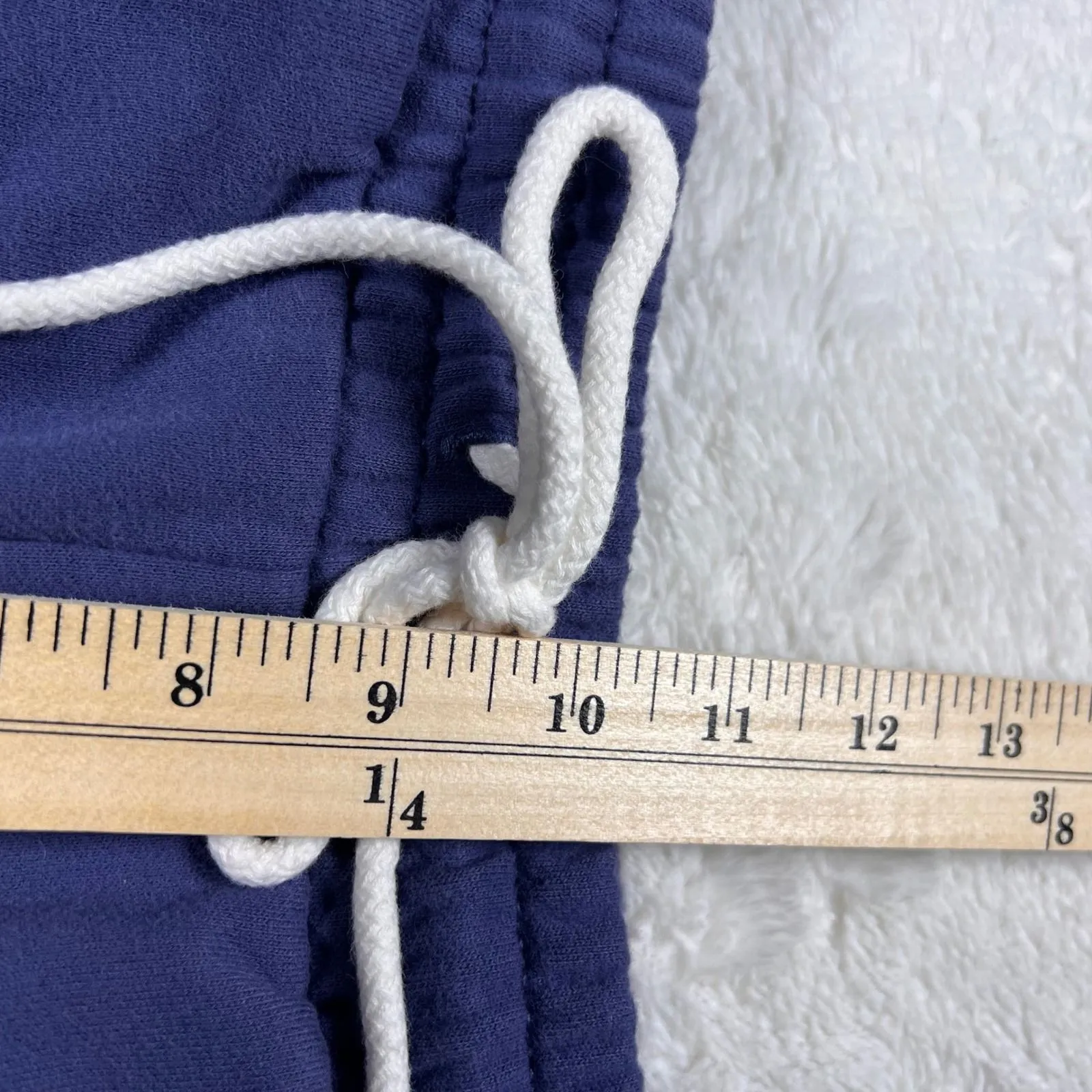 American Eagle Outfitters Navy Blue Sweatpants Joggers Logo Detail Women's S - Image 12