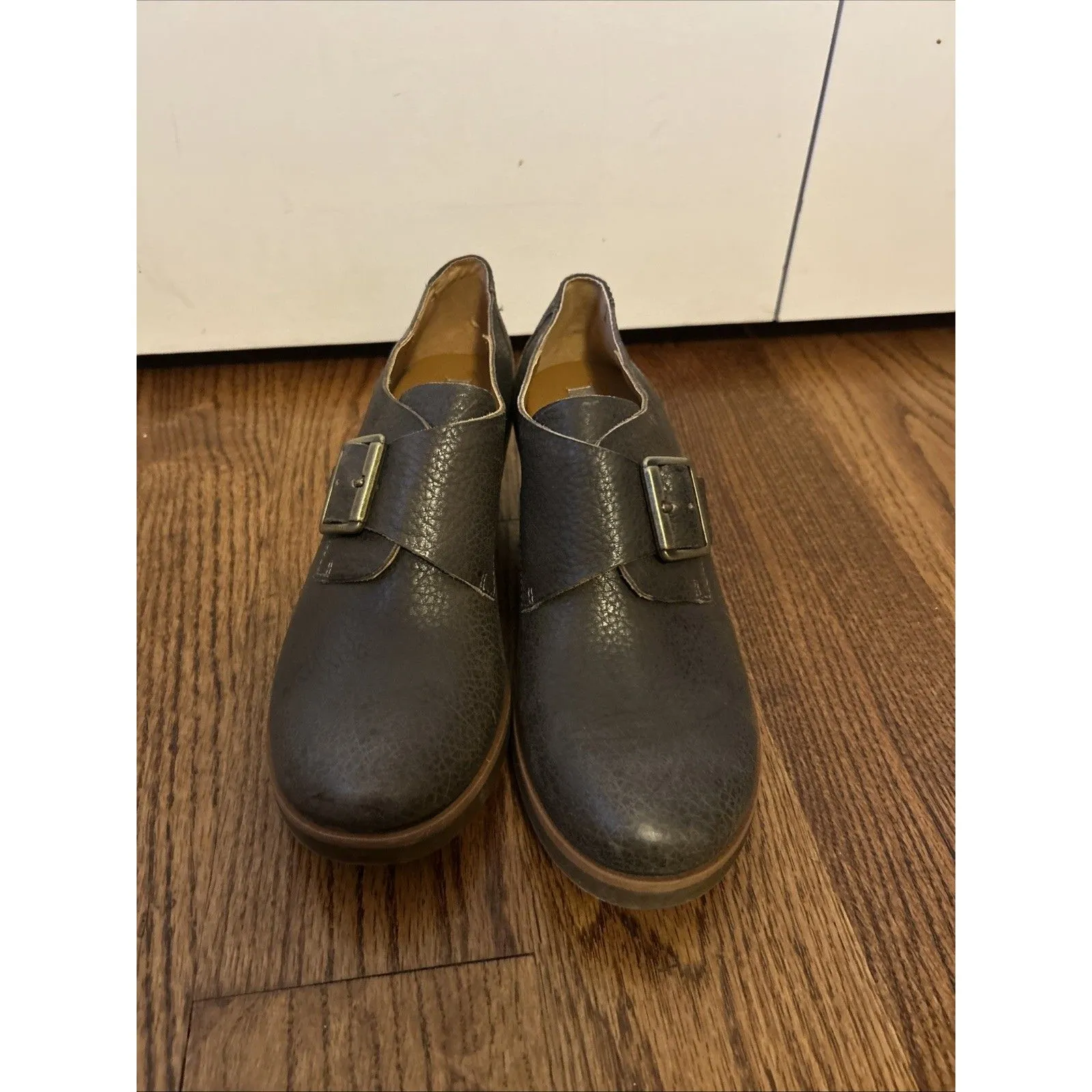 Korks By Kork-Ease Womens Little Leather Monk Strap Booties Size 7.5 New w/o Box - Image 2