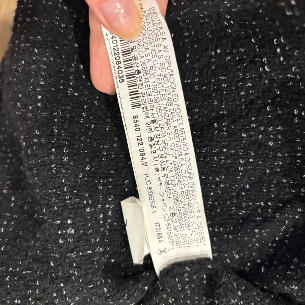 Zara Textured Oversize Shirt - Image 4