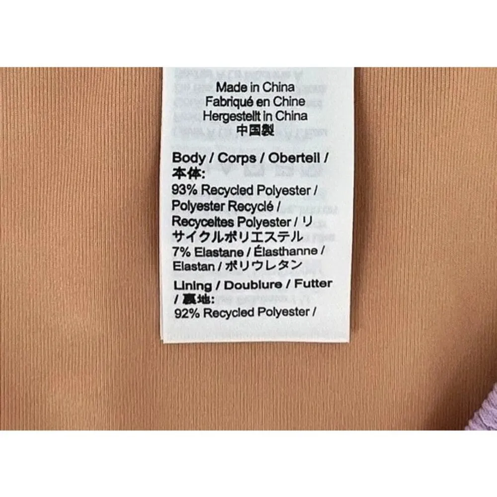 NWT J. Crew Textured Jacquard Curved Waist Cheeky Bikini Bottom L Dusty Mauve - Image 7