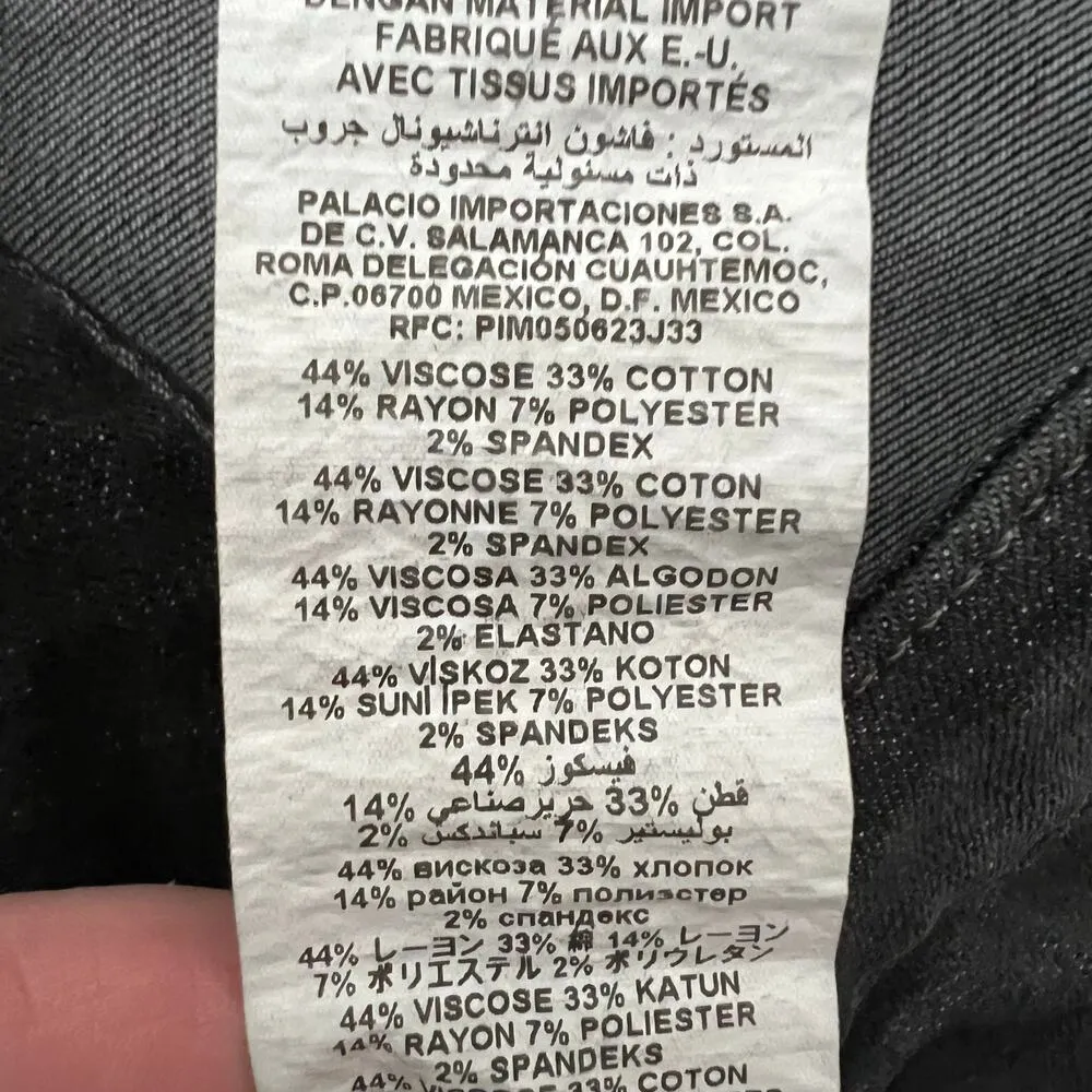 Bebe Women's Dark Gray‎ Straight Jeans Size 29 - Image 7