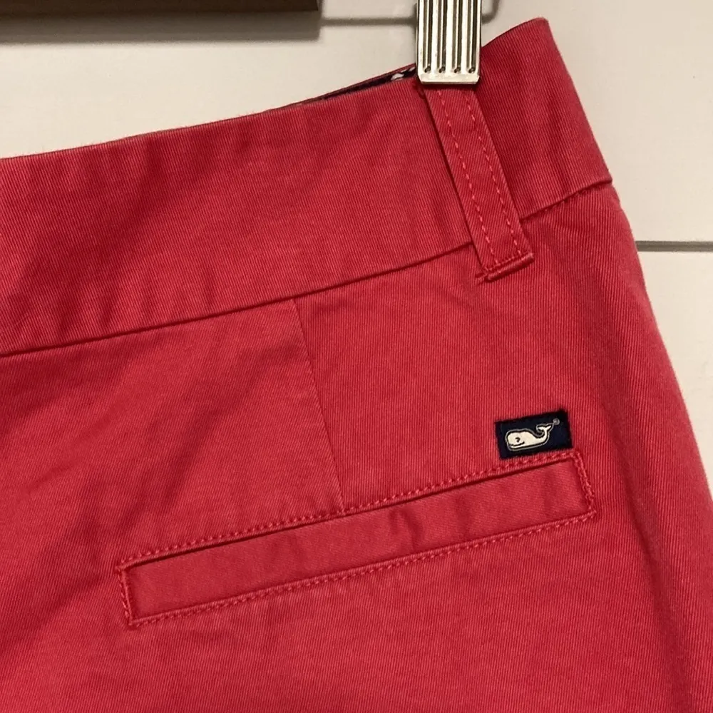 Vineyard Vines Chino Pink Shorts | Size 2 - Image 4