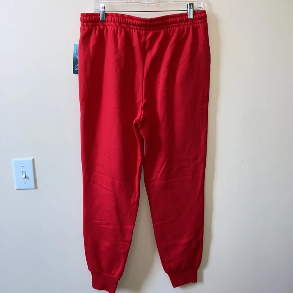 Women's High-Rise Sweatpants -  Red size medium - Image 4