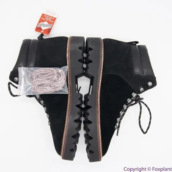 NEW Madewell The Citywalk Lugsole Hiker Boot in Leather, True black‎ 8 - Image 16