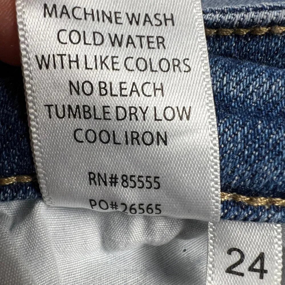 Pistola Monroe High Rise Slim Cigarette Jeans in Smith Wash
Size 24 - Image 10