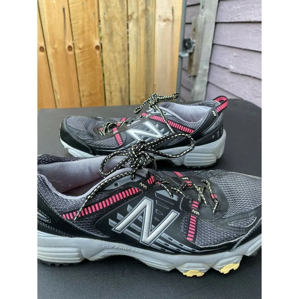 New Balance 410v4 Trail Running Shoes WT410BP4 Black Pink Gray Women's 11 D US - Image 2