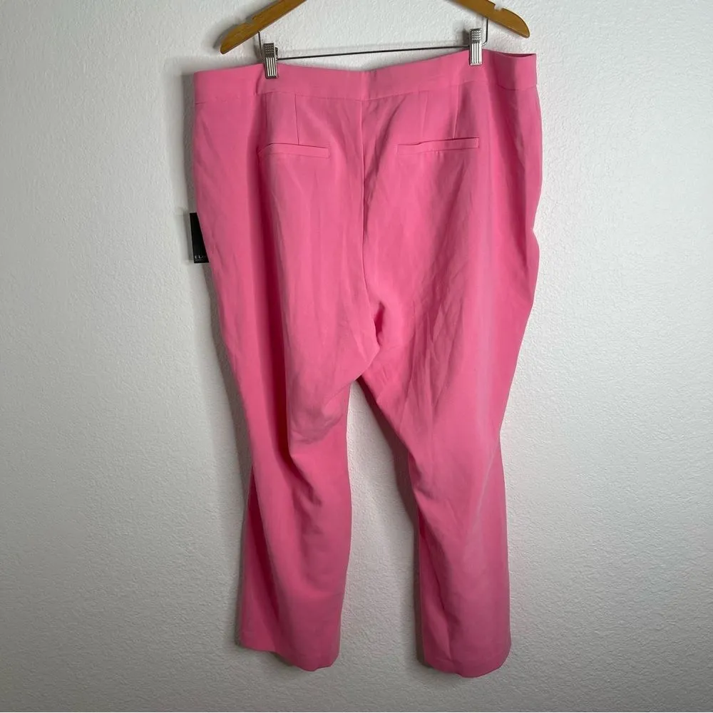 Eloquii Pink Trouser Pants‎ Size 20 - Image 4