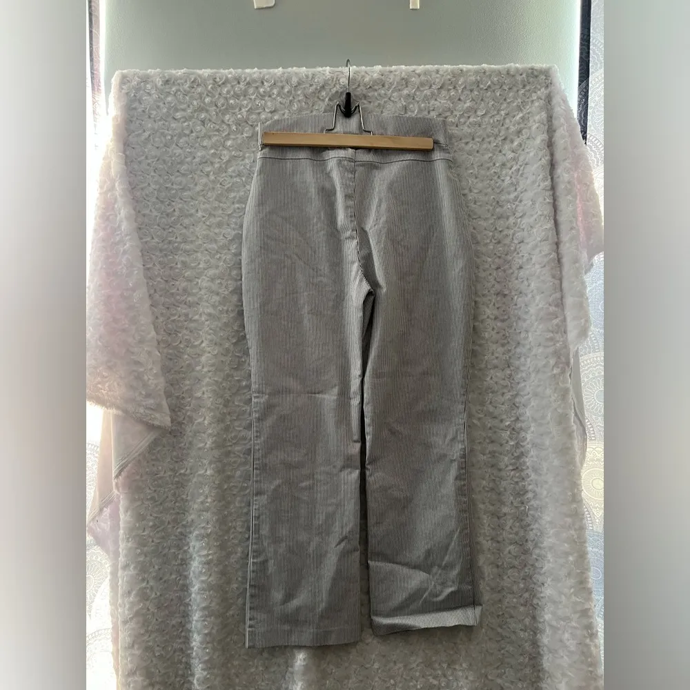 Free People Striped Florence Crop Railroad High Rise Pants Womens Small - Image 6