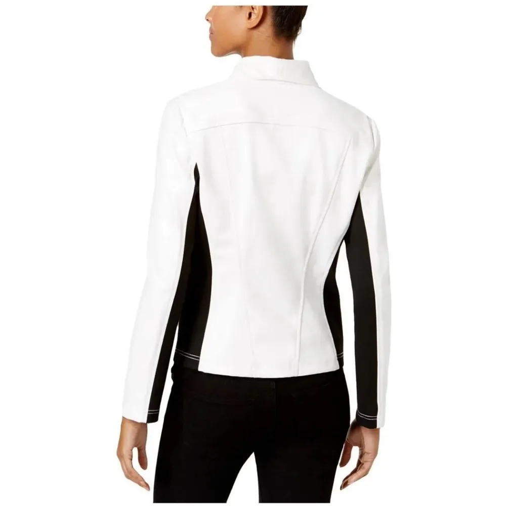 Moto Jacket Faux Leather - Image 4